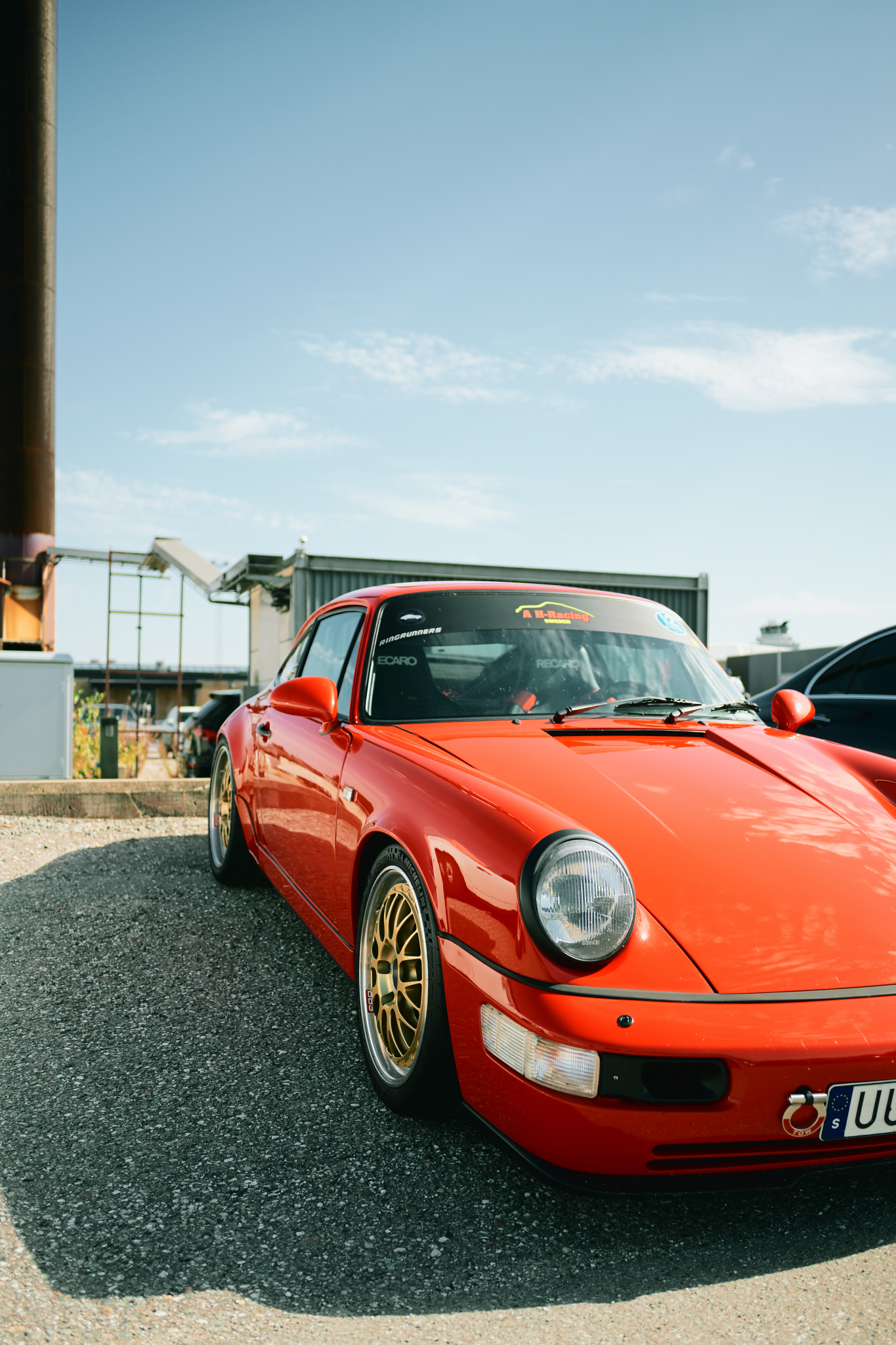 Red Porsche 964